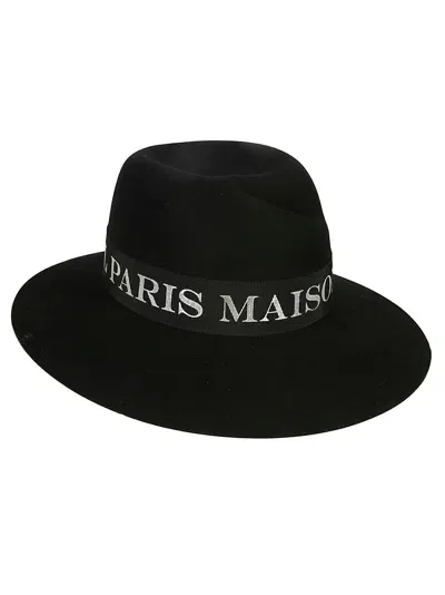 Maison Michel Hats Black