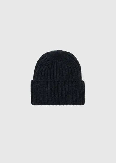 Malo Alpaca, Silk And Wool Hat In Black