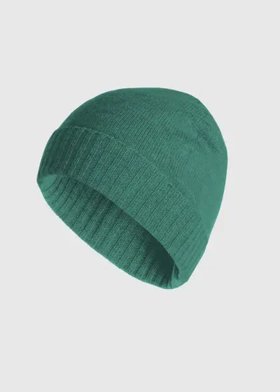 Malo Cappello In Cashmere In Green