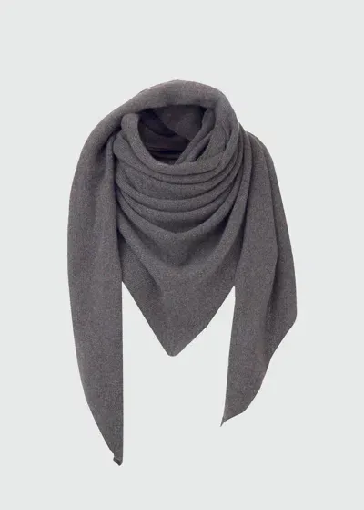 Malo Sciarpa In Cashmere In Gray