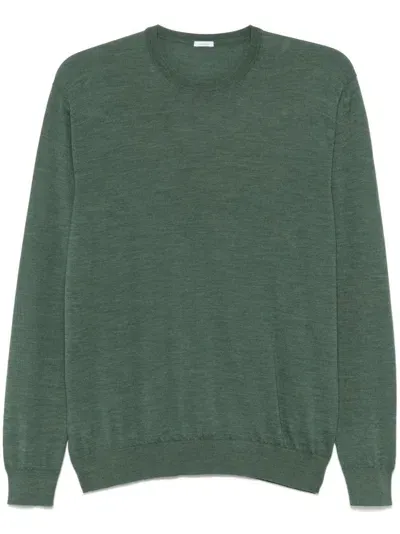 Malo Virgin Wool Sweater In Green