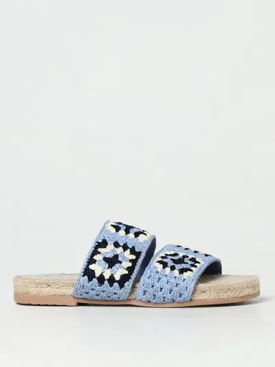 Manebi Flat Shoes  Woman Color Blue