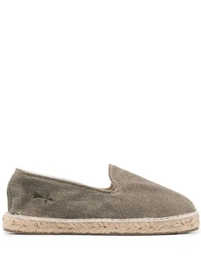 Manebi La Havana Organic Hemp Espadrilles In Green