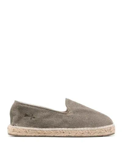 Manebi La Havana Organic Hemp Espadrilles In Green