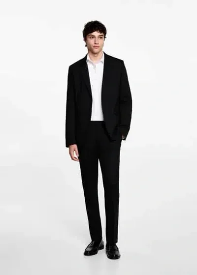 Mango Veste In Noir