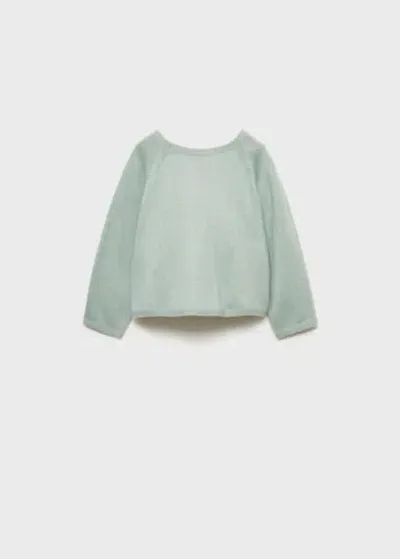 Mango Babies' Pull-over Boutons In Vert