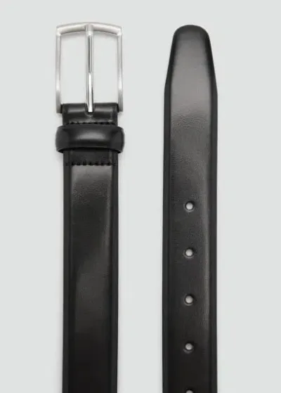 Mango Ceinture In Noir