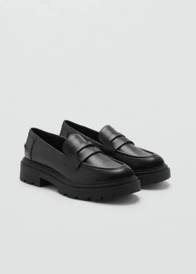 Mango Kids' Chaussures In Noir