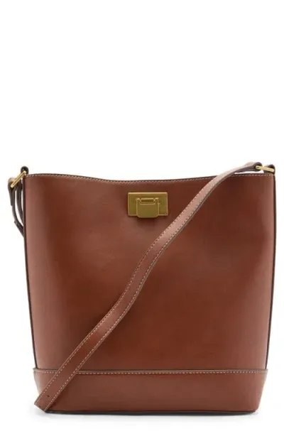 Mango Faux Leather Shopper Bag