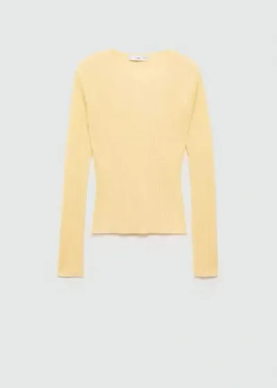 Mango Pull In Jaune Pastel