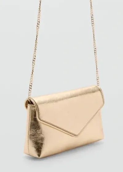 Mango Flap Chain Bag Gold