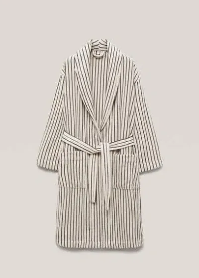 Mango Home Bathrobe Beige