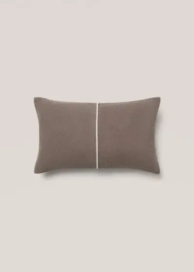 Mango Home Cushion Case Brown