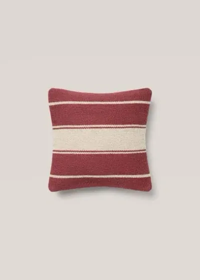 Mango Home Cushion Case Burgundy