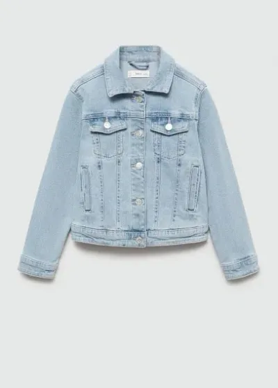 Mango Kids' Jacket Light Blue