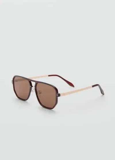 Mango Man Sunglasses Brown