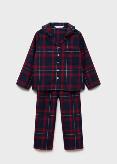 Mango Kids' Pyjamas Maroon