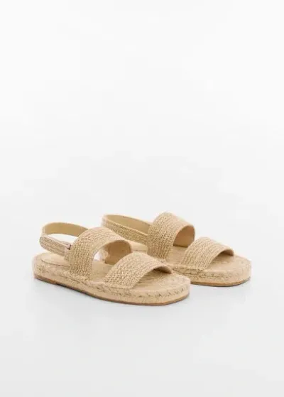 Mango Kids' Sandales In Beige