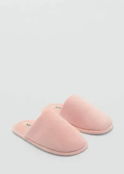 Mango Kids' Slippers Pastel Pink