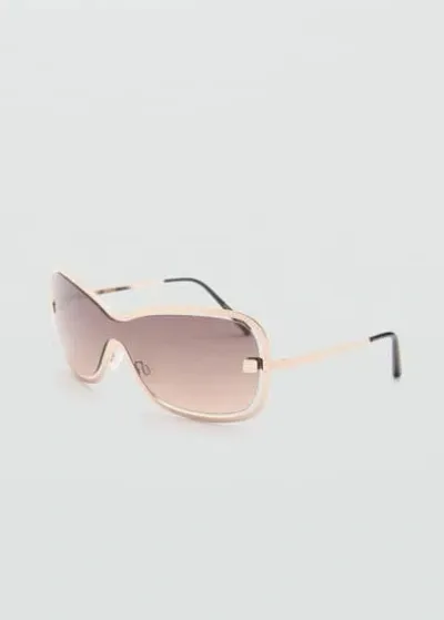 Mango Sunglasses Gold