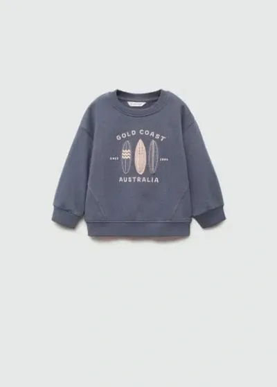 Mango Kids' Sweat In Blue