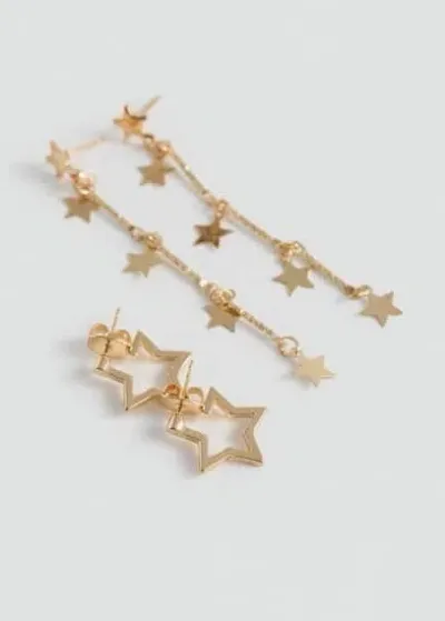 Mango Teen Earrings Gold