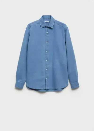 Mango Teen Shirt Blue