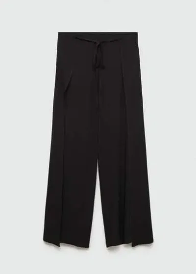 Mango Teen Trousers Black