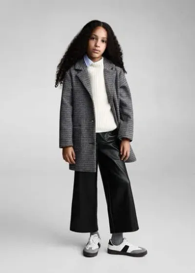 Mango Kids' Pantalon In Noir