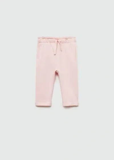 Mango Kids' Pantalon In Brown