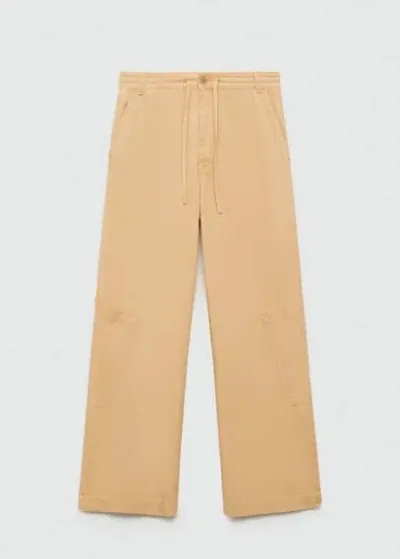 Mango Pantalon In Sable