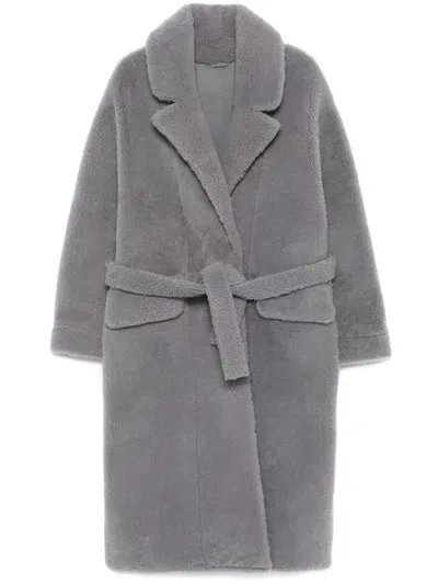 Manokhi Myah Coat In Grey