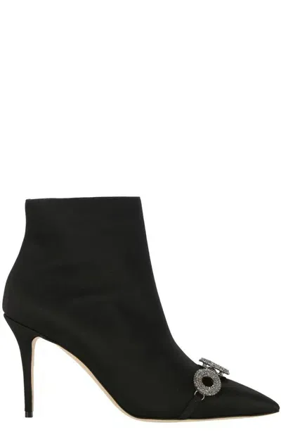 Manolo Blahnik Balvisa Stiletto Heel Boots In Black