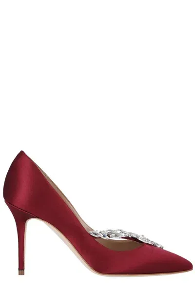 Manolo Blahnik Pumps In Red