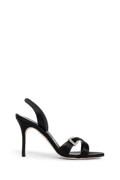 Manolo Blahnik Heeled Sandals In Black