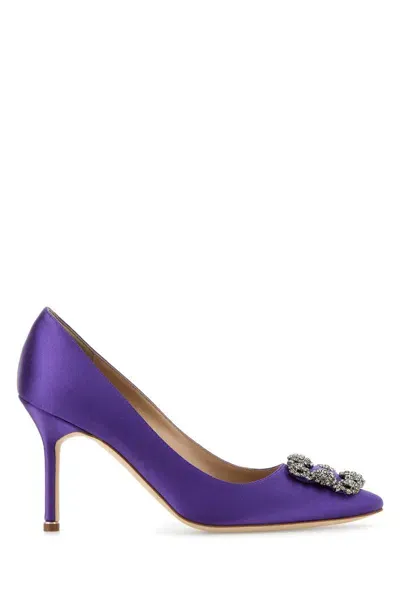 Manolo Blahnik Heeled Shoes In Multicolor