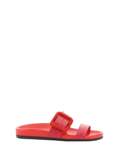 Manolo Blahnik Mayfu Sandals In Bred