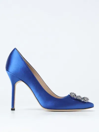 Manolo Blahnik Shoes  Woman Color Royal Blue