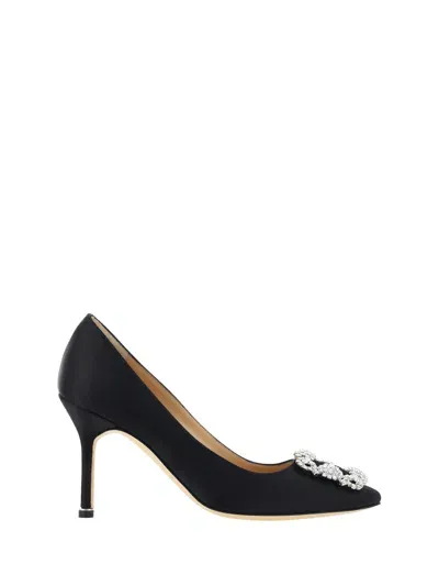 Manolo Blahnik Hangisi Pumps In Multicolor