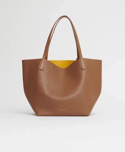 Mansur Gavriel Everyday Soft Tote In Desert / Limone