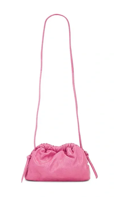 Mansur Gavriel Mini Cloud Lambskin Clutch Bag In Pink