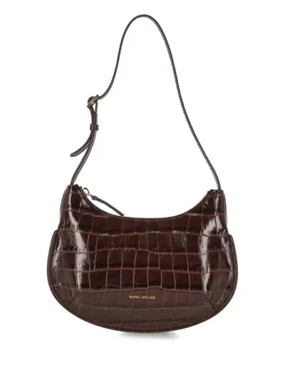 Manu Atelier Bags In Reddish Brown