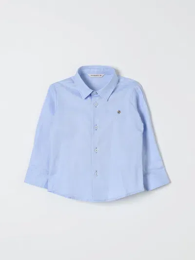 Manuel Ritz Shirt  Kids Color Gnawed Blue In Hellblau