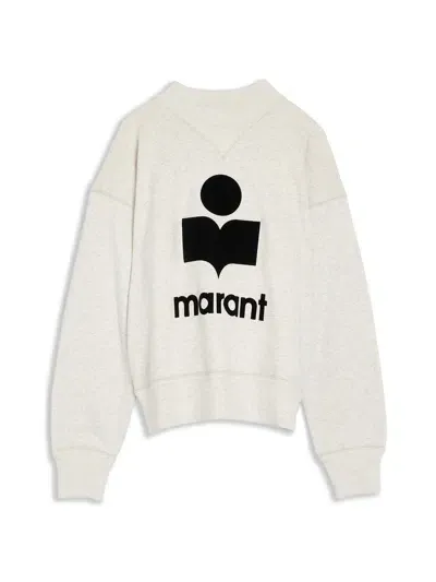 Marant Etoile Moby Sweatshirt In Nude & Neutrals