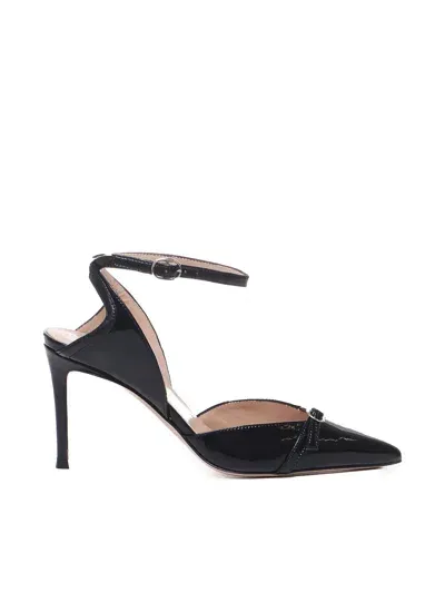 Marc Ellis Pumps With Uncovered Heel In Black