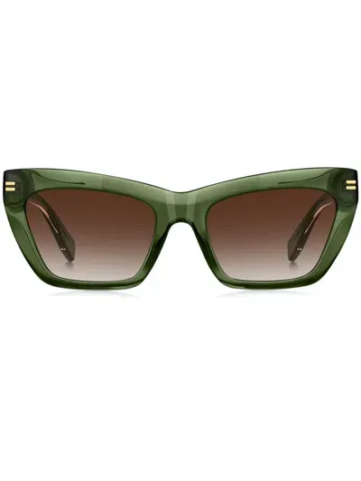 Marc Jacobs 1112s Cat-eye Sunglasses In Green