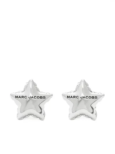 Marc Jacobs Balloon Star Earrings In Silver