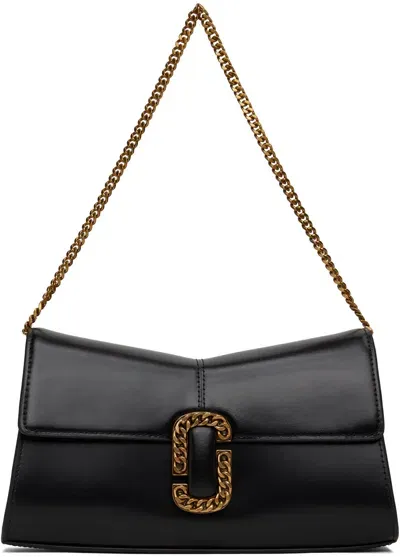 Marc Jacobs ブラック The St. Marc Convertible クラッチ In 001 Black