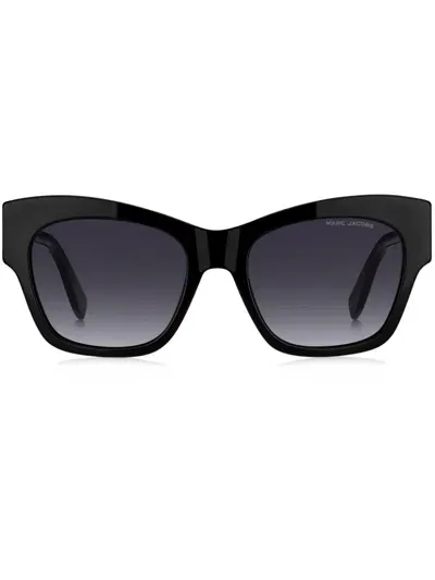 Marc Jacobs Cat-eye Frame Sunglasses In Black