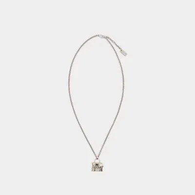 Marc Jacobs The Tote Bag Necklace -  - Metal - Silver